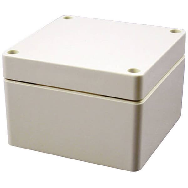 Hammond Electronics 1554SGY Universalhölje 160 x 160 x 90 ABS Grå-vit (RAL 7035) 1 st