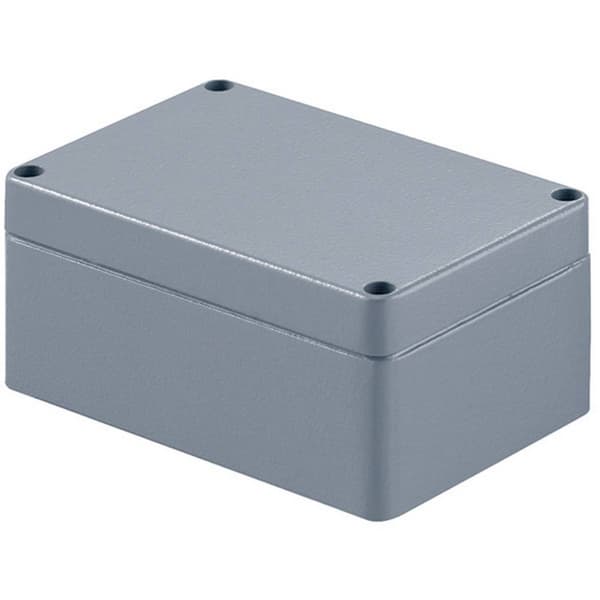 Weidmüller KLIPPON K21 RAL7001 9529150000-1 Universalhölje 125 x 80 x 57 Aluminium pulverlackerat Silver-grå 1 st