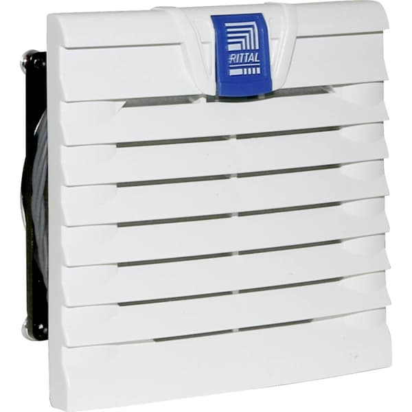 Rittal SK 3237.124 Filterfläkt Grå-vit (RAL 7035) (B x H) 116.5 mm x 116.5 mm 1 st