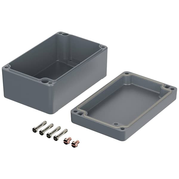 Bopla EUROMAS A 110 01110000 Industrihölje 125 x 80 x 57 Aluminium Silver-grå (RAL 7001) 1 st