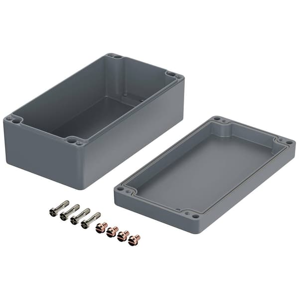 Bopla EUROMAS A 122 01122000 Industrihölje 220 x 120 x 81 Aluminium Silver-grå (RAL 7001) 1 st