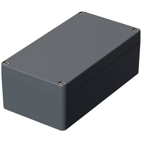 Bopla EUROMAS A 122 01122000 Industrihölje 220 x 120 x 81 Aluminium Silver-grå (RAL 7001) 1 st