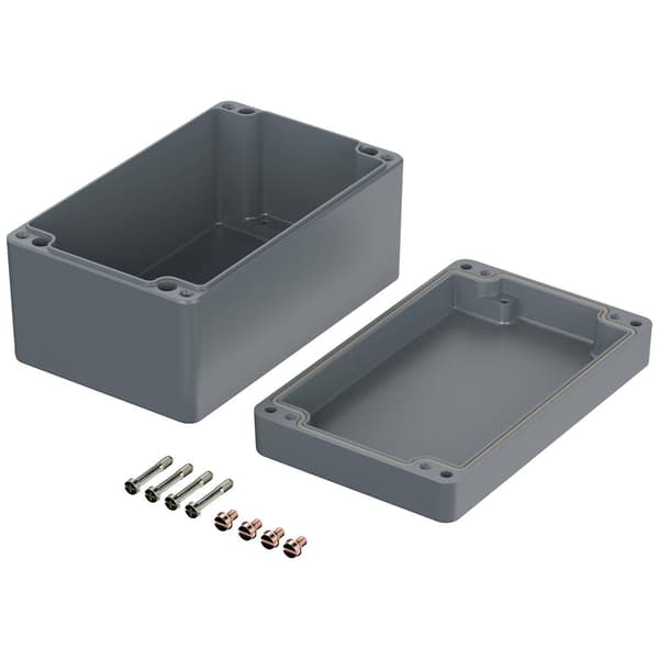 Bopla EUROMAS A 118 01118000 Industrihölje 160 x 100 x 81 Aluminium Silver-grå (RAL 7001) 1 st
