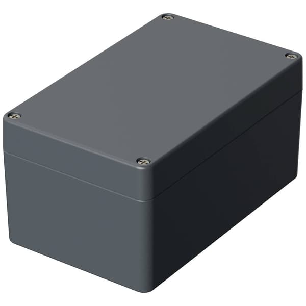Bopla EUROMAS A 118 01118000 Industrihölje 160 x 100 x 81 Aluminium Silver-grå (RAL 7001) 1 st