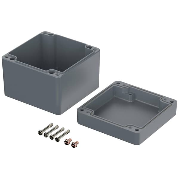 Bopla EUROMAS A 116 01116000 Industrihölje 100 x 100 x 81 Aluminium Silver-grå (RAL 7001) 1 st
