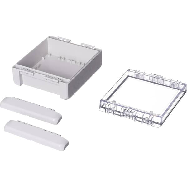 Bopla Bocube B 141306 PC-V0-G-7035 96023225 Utomhuschassi 125 x 151 x 60 Polykarbonat V0 Grå-vit (RAL 7035) 1 st