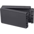 Miniatyrbild 1 av 3: Bopla Bocube B 221306 PC-V0-7024 96015224 Utomhuschassi 125 x 231 x 60 Polykarbonat V0 Grafitgrå (RAL 7024) 1 st