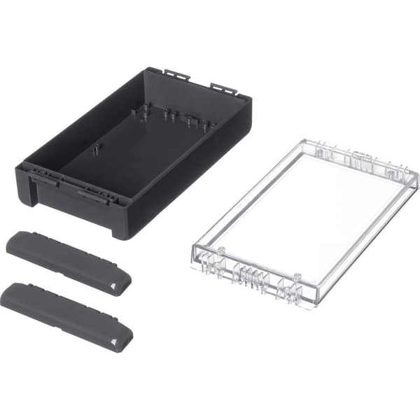 Bopla Bocube B 221306 PC-V0-G-7024 96025224 Utomhuschassi 125 x 231 x 60 Polykarbonat V0 Grafitgrå (RAL 7024) 1 st