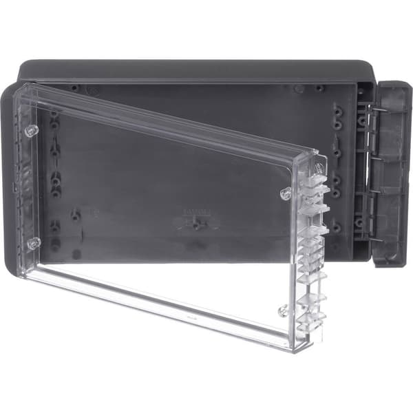Bopla Bocube B 221306 PC-V0-G-7024 96025224 Utomhuschassi 125 x 231 x 60 Polykarbonat V0 Grafitgrå (RAL 7024) 1 st