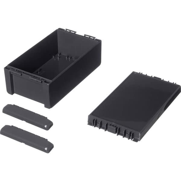 Bopla Bocube B 221309 ABS-7024 96035234 Industrihölje 125 x 231 x 90 ABS Grafitgrå (RAL 7024) 1 st