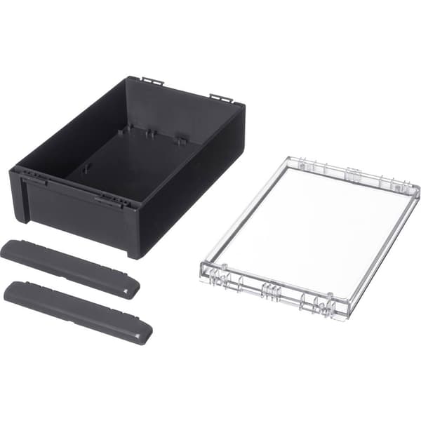Bopla Bocube B 261709 PC-V0-G-7024 96026334 Utomhuschassi 170 x 271 x 90 Polykarbonat V0 Grafitgrå (RAL 7024) 1 st
