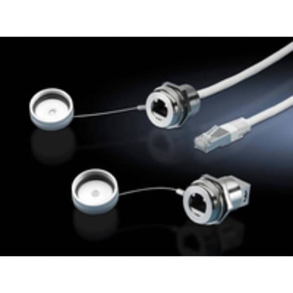 Rittal SZ 2482.730 RJ45 inbyggnadsmodul Mässing 1 st