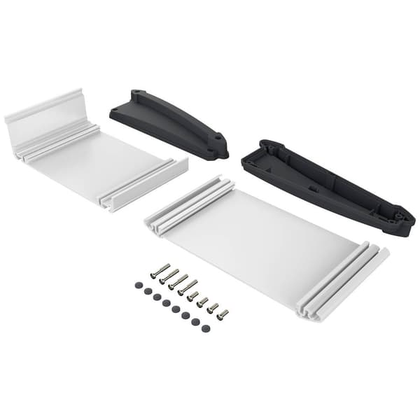 Bopla ALU-TOPLINE ATPH 1850-100 Panelhölje (L x B x H) 100 x 181 x 53 mm Aluminium, ABS Grafitgrå (RAL 7024), Natur 1 s