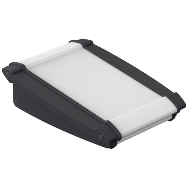 Bopla ALU-TOPLINE ATPH 1850-100 Panelhölje (L x B x H) 100 x 181 x 53 mm Aluminium, ABS Grafitgrå (RAL 7024), Natur 1 s