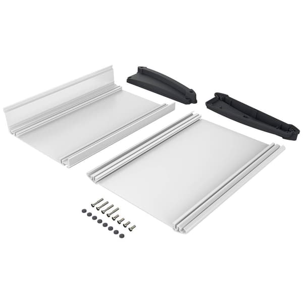 Bopla ALU-TOPLINE ATPH 1850-250 Panelhölje (L x B x H) 250 x 181 x 53 mm Aluminium, ABS Grafitgrå (RAL 7024), Natur 1 s