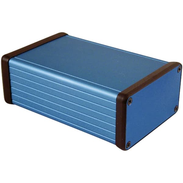 Hammond Electronics 1455K1201BU Universalhölje 120 x 78 x 43 Aluminium Blå 1 st