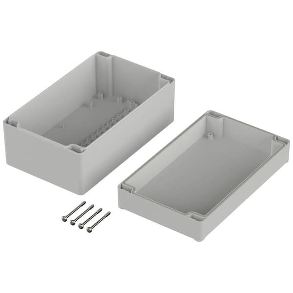 Bopla EUROMAS ET 237 F 63237200 Industrihölje 200 x 120 x 92 ABS Ljusgrå 1 st