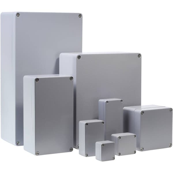 Bernstein CA-100 1100000000 Universalhölje 150 x 64 x 36 Aluminium Silver-grå (RAL 7001) 1 st