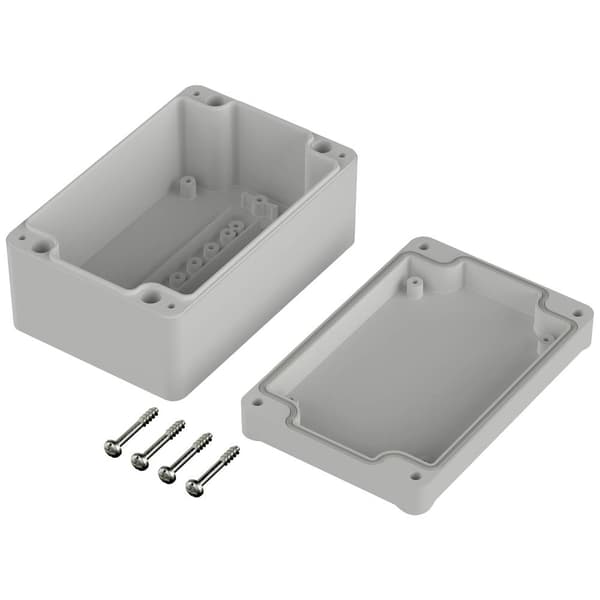 Bopla EUROMAS ET 215F 63215200 Industrihölje 120 x 80 x 57 ABS Ljusgrå 1 st