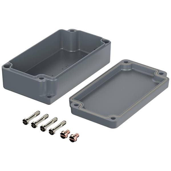 Bopla EUROMAS A 104 01104000 Industrihölje 115 x 64 x 34.5 Aluminium Silver-grå (RAL 7001) 1 st