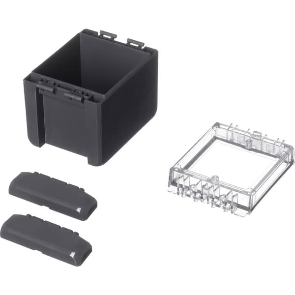 Bopla Bocube B 100809 PC-V0-G-7024 96022134 Utomhuschassi 90 x 113 x 80 Polykarbonat V0 Grafitgrå (RAL 7024) 1 st