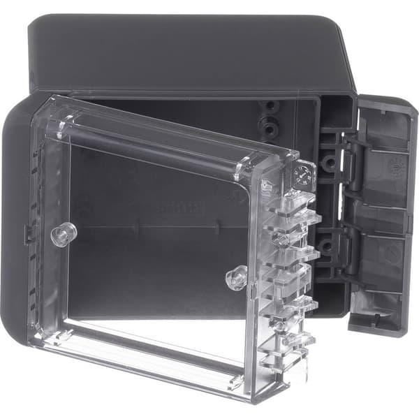 Bopla Bocube B 100809 PC-V0-G-7024 96022134 Utomhuschassi 90 x 113 x 80 Polykarbonat V0 Grafitgrå (RAL 7024) 1 st