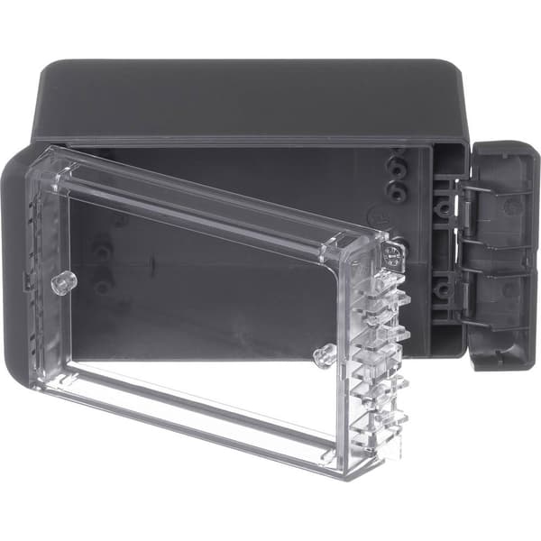 Bopla Bocube B 140806 PC-V0-G-7024 96023124 Utomhuschassi 80 x 151 x 60 Polykarbonat V0 Grafitgrå (RAL 7024) 1 st