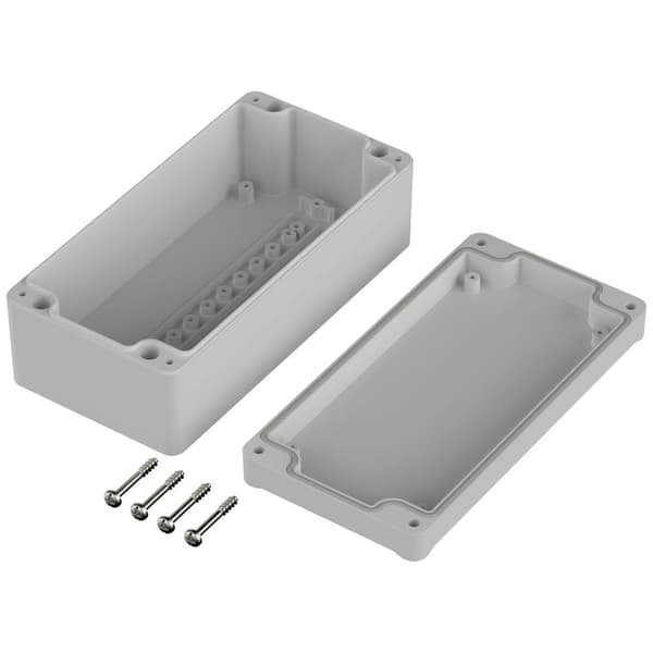 Bopla EUROMAS EM 220 62220000 Utomhuschassi 160 x 80 x 57 Polykarbonat Grå-vit (RAL 7035) 1 st