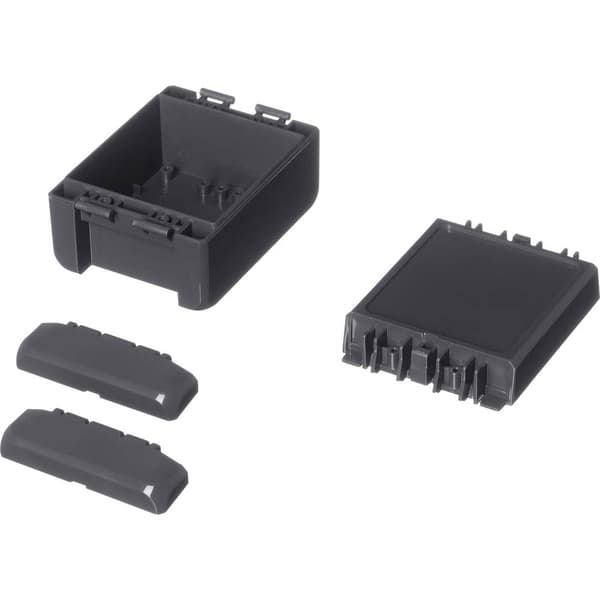 Bopla Bocube B 100806 PC-V0-7024 96012124 Utomhuschassi 80 x 113 x 60 Polykarbonat V0 Grafitgrå (RAL 7024) 1 st
