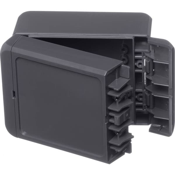 Bopla Bocube B 100806 PC-V0-7024 96012124 Utomhuschassi 80 x 113 x 60 Polykarbonat V0 Grafitgrå (RAL 7024) 1 st