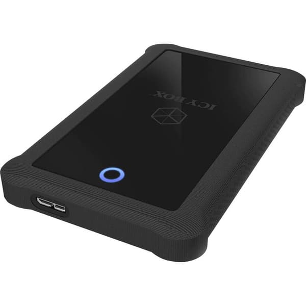 ICY BOX IB-233U3-B 6,35 cm (2,5)-hårddiskhölje 2.5 tum USB 3.2 Gen 1 Svart