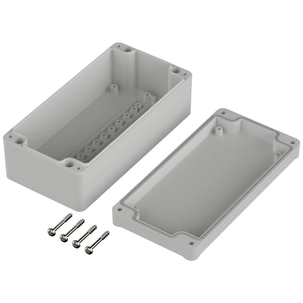 Bopla EUROMAS ET 220F 63220200 Industrihölje 160 x 80 x 57 ABS Ljusgrå 1 st