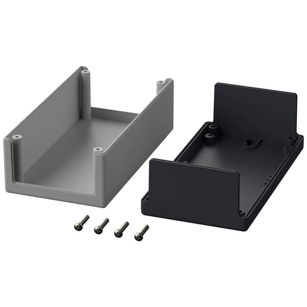 Bopla ELEMENT E 440 05440002 Elektronikhölje 80 x 150 x 55 Polystyren Ljusgrå, Grafitgrå 1 st