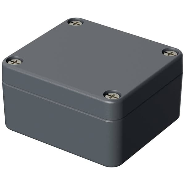 Bopla EUROMAS A 101 01101000 Industrihölje 58 x 64 x 34 Aluminium Silver-grå (RAL 7001) 1 st