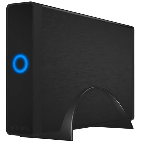 ICY BOX IB-377-C31 8,9 cm (3,5 tum) hårddiskhölje 3.5 tum USB-C® Svart