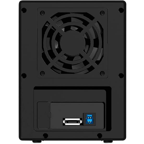 ICY BOX IB-3640SU3-1 8,9 cm (3,5 tum) hårddiskhölje 3.5 tum USB 3.2 Gen 1, eSATA