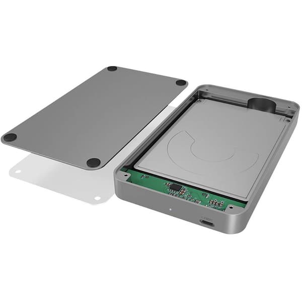 ICY BOX IB-247-C31 6,35 cm (2,5)-hårddiskhölje USB-C® (USB 3.2 Gen 2)