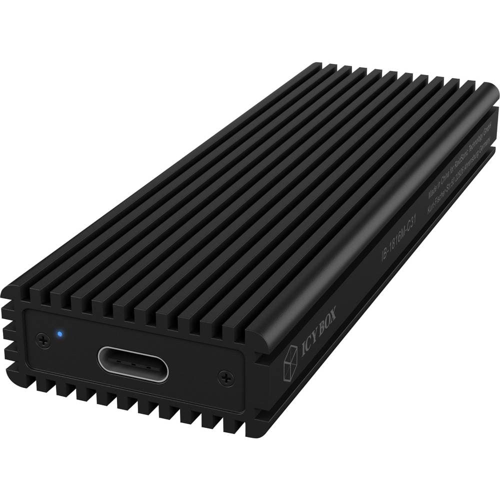 RaidSonic 60482 M.2-HDD hölje M.2 PCIe NVMe SSD USB-C® USB 3.2 (Gen 2)