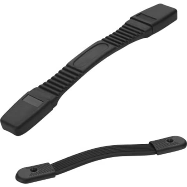 Rohde MA-37.215.84 Maskinhandtag för försänkta skruvar Svart (L x B x H) 268 x 37 x 13 mm 1 st