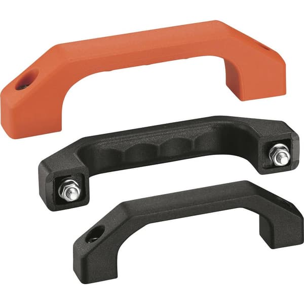 Rohde RG-1P.160.84 Bärhandtag för cylinderskruvar Svart (L x B x H) 194 x 27.5 x 52 mm 1 st