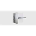 Miniatyrbild 1 av 2: SWG 684 120 240 80 Filtdyna skruvbar, rund Vit (Ø) 24 mm 4 st