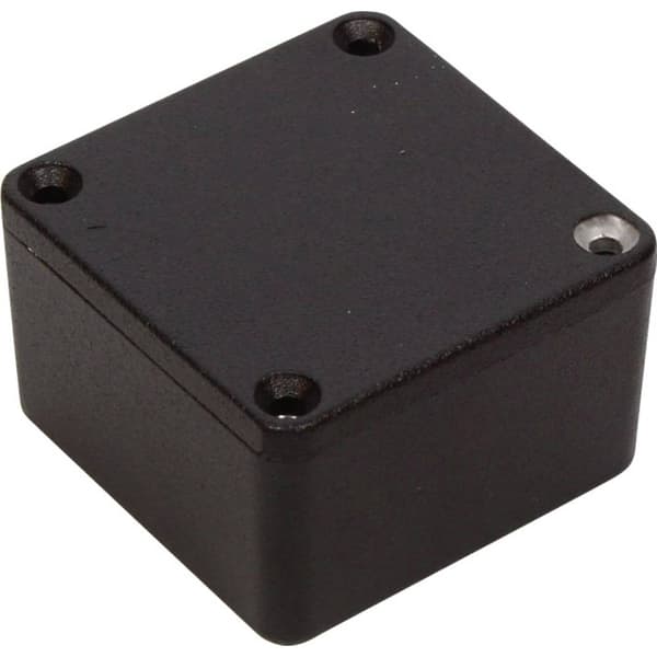 Hammond Electronics 1590MMBK Universalhölje 50 x 50 x 31 Aluminium Svart 1 st