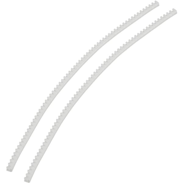 TRU COMPONENTS TC-KG032203 Kantskydd Transparent (L x B x H) 10 m x 5.5 mm x 4 mm 10 m