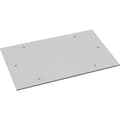 Miniatyrbild 1 av 2: Rittal PK 9549.000 Monteringsplatta Laminerat papper Grå-vit (RAL 7035) 1 st