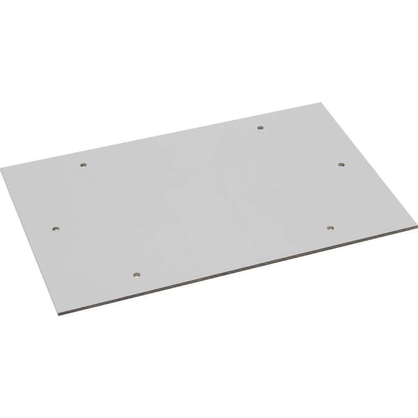 Rittal PK 9549.000 Monteringsplatta Laminerat papper Grå-vit (RAL 7035) 1 st