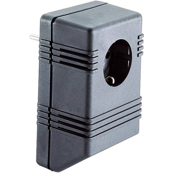 Strapubox SG722 Kontakthölje 126 x 75 x 53 Plast Svart 1 st