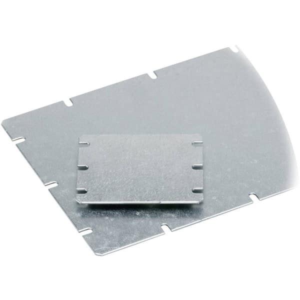 Fibox MIV 150 Monteringsplatta (L x B) 148 mm x 98 mm Stålbleck Ljusgrå 1 st