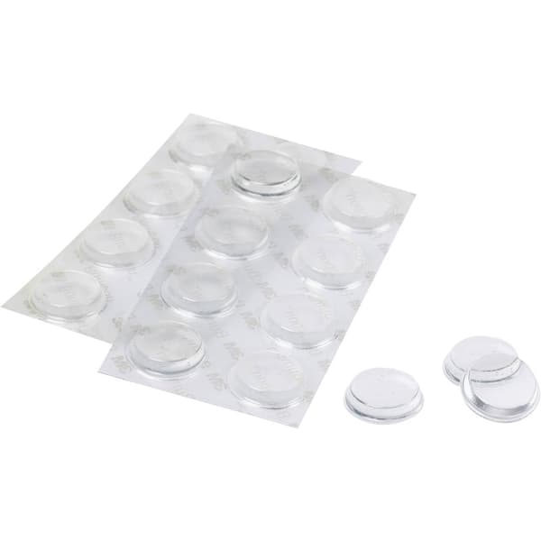 3M SJ 5344 MPCB Apparatfot självhäftande, rund Transparent (Ø x H) 19 mm x 4 mm 16 st