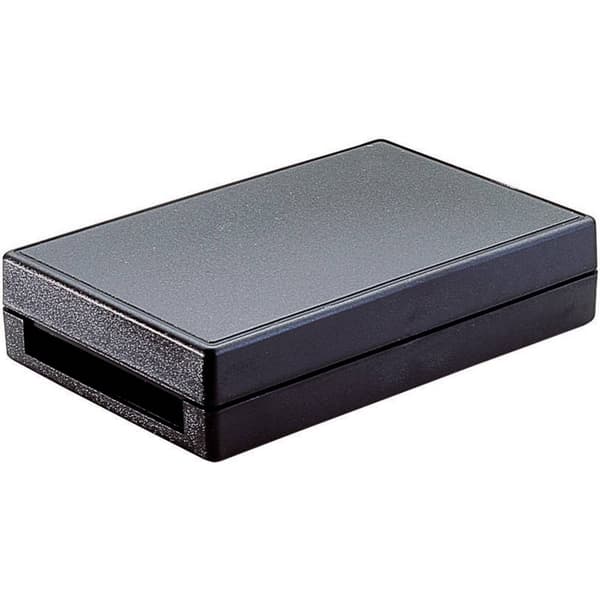 Strapubox 2007SW Hölje euro 186 x 123 x 41 ABS Svart 1 st
