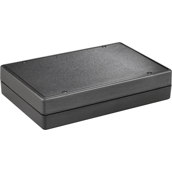 Strapubox 2007SW Hölje euro 186 x 123 x 41 ABS Svart 1 st